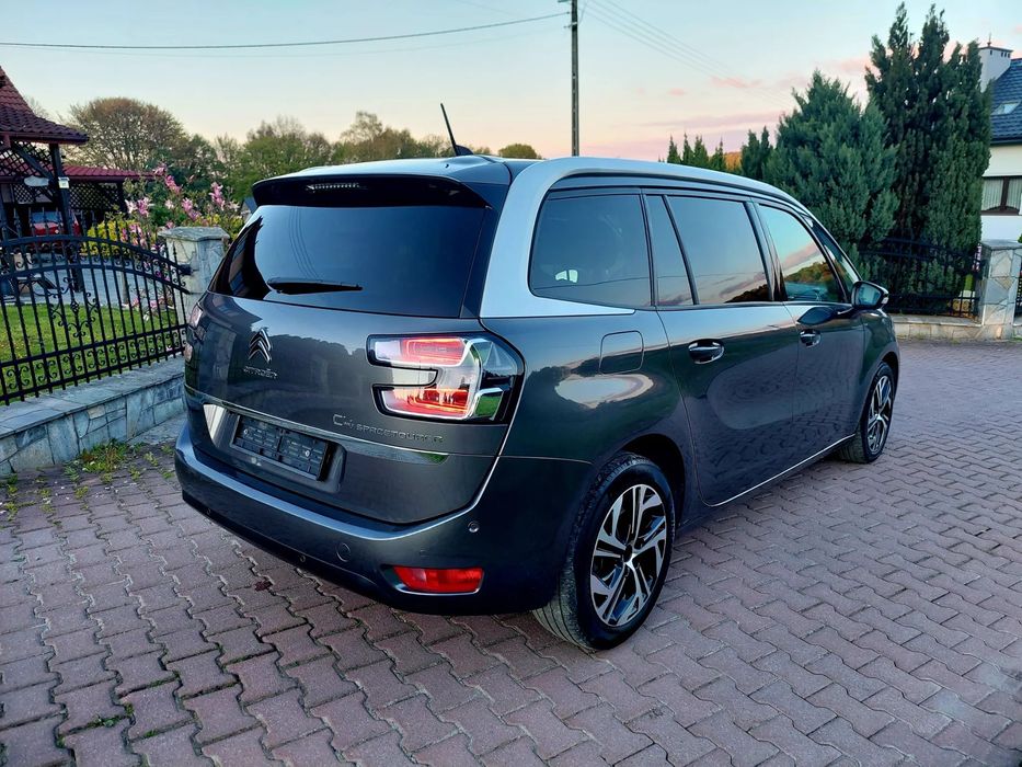 Citroën C4 SpaceTourer Szwajcaria, 7os, automat, serwis, masaże