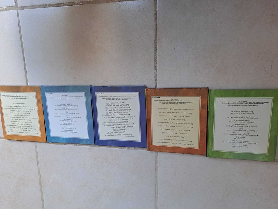 5 CD's Música clássica Novos!