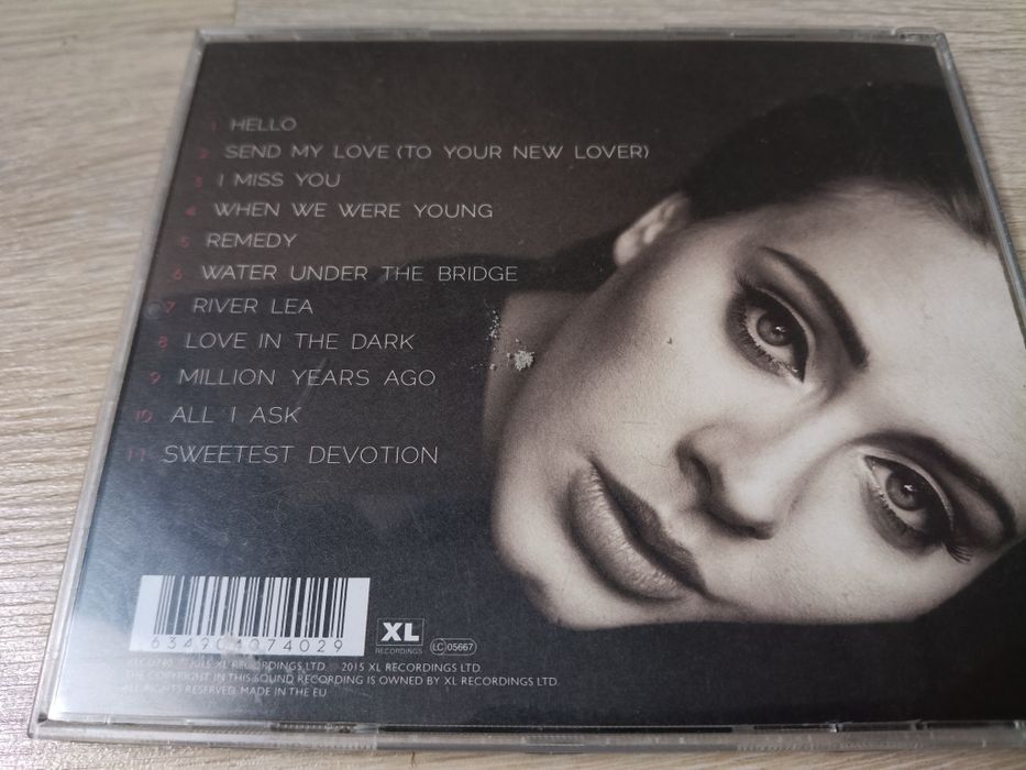 Adele 25 płyta cd