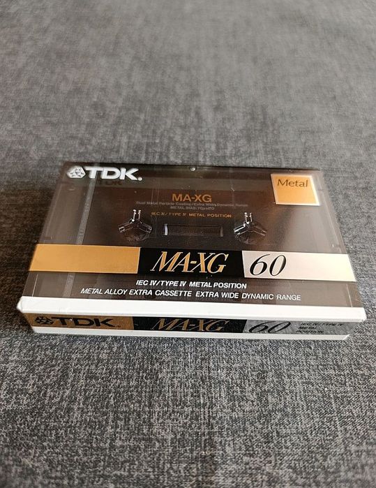 Kaseta TDK MA-XG 60 METAL _1990 Stan kolekcjonerski
