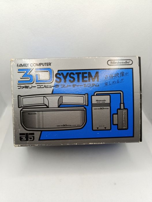 Nintendo Familly Komputer System 3 D okulary