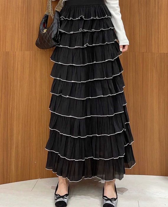 Spódnica falbany,hiszpanka