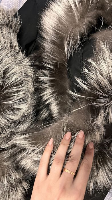 Зимова парка з натуральним хутром