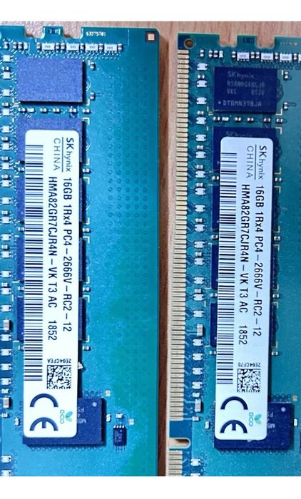 Ram Ddr 4 2x 16 gigas