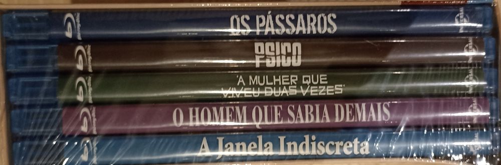 Hitchcock coleção 5 filmes