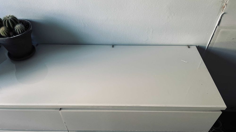 Komoda z IKEA biała, 6 szuflad