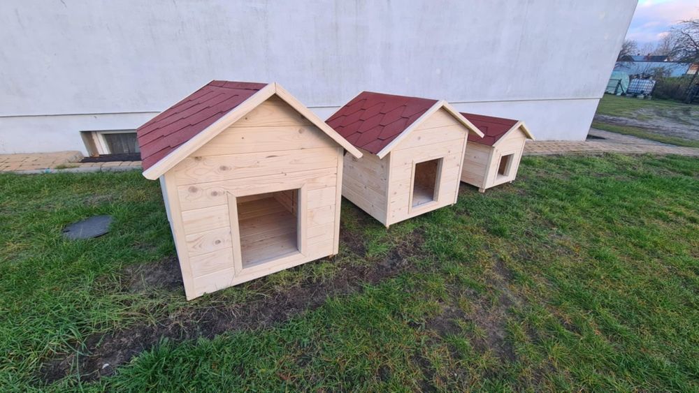 Buda dla psa, budy, solidne ocieplone