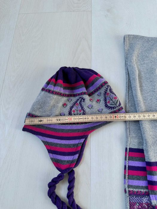 NOWY komplet DOLLI czapka szalik rozm 53