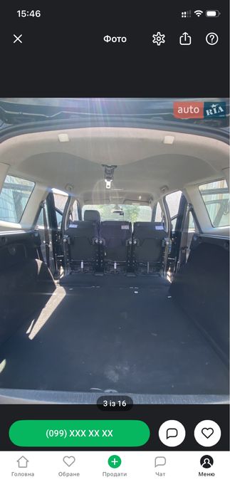Продам Renault scenic 1.4 2011 газ/бензин