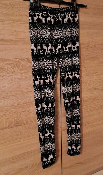 Spodnie / legginsy dziewczęce / rozmiar XS