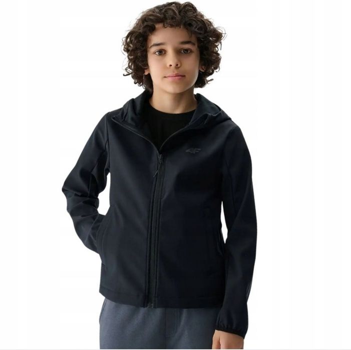 4F kurtka chłopięca softshell 122-140