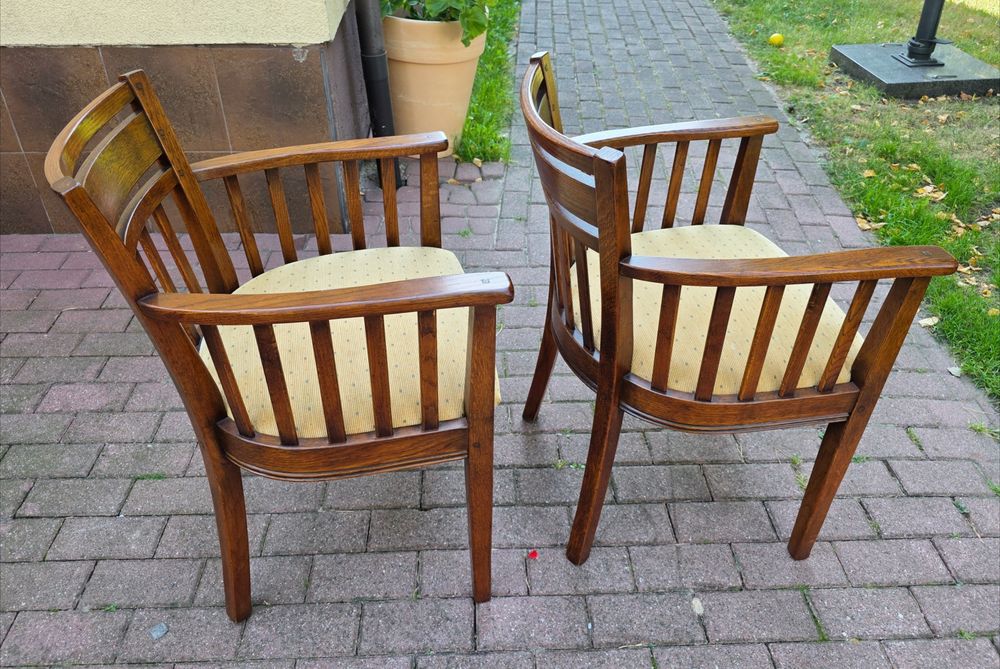 UROCZE 100% Lite Dębowe Stylowe Fotele 2 Sztuki WYSYŁKA
