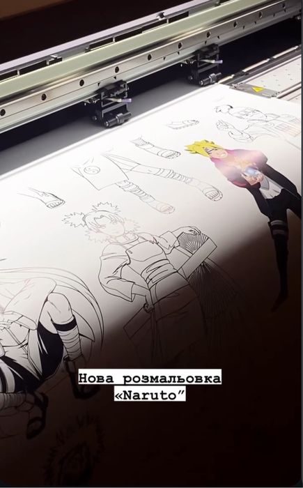 Розмальовка 100х130 см Різдвяна, Зимові свята, Гаррі Поттер, Наруто