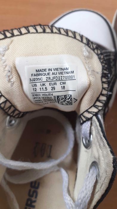 Ténis Converse All Star pretos Tam29