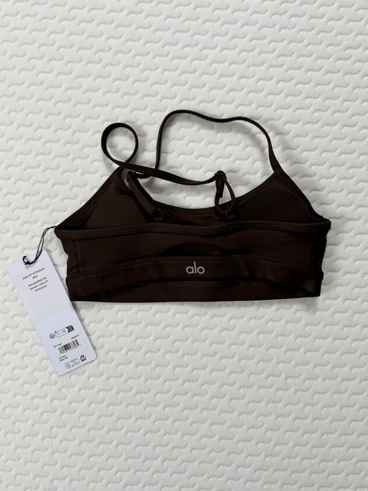 Оригінальний топ Alo Yoga Airlift Intrigue Bra • Espresso • XS