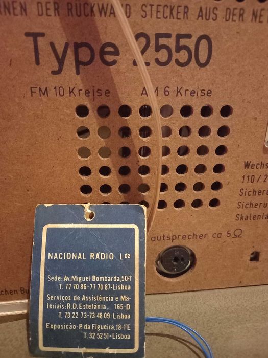 Rádio vintage Grundig