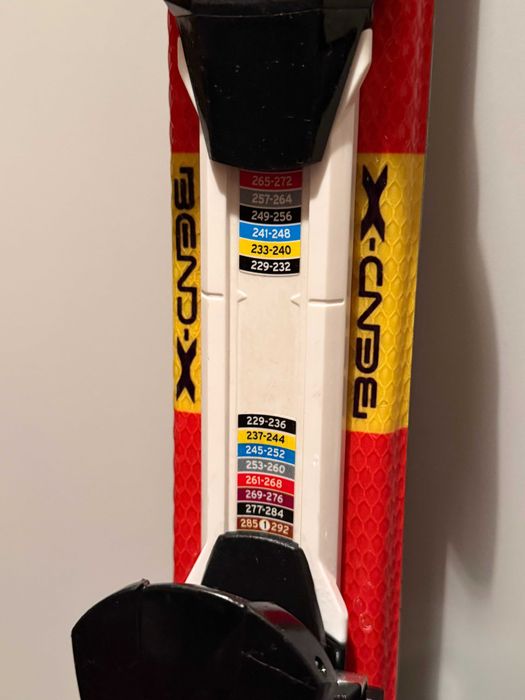 Atomic XT 130cm narty zjazdowe dla dziecka + kijki gratis