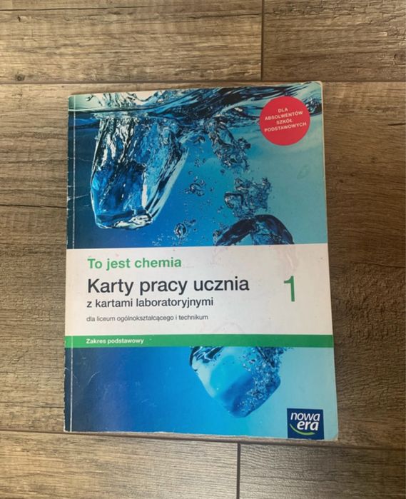 To jest chemia Karty pracy ucznia 1