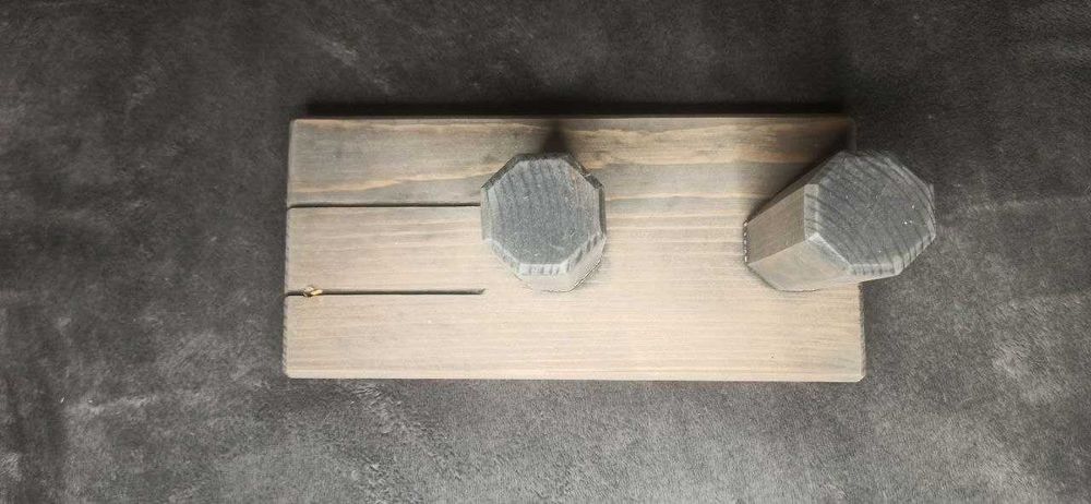 Настінний тримач для акустичної гітари з дерева