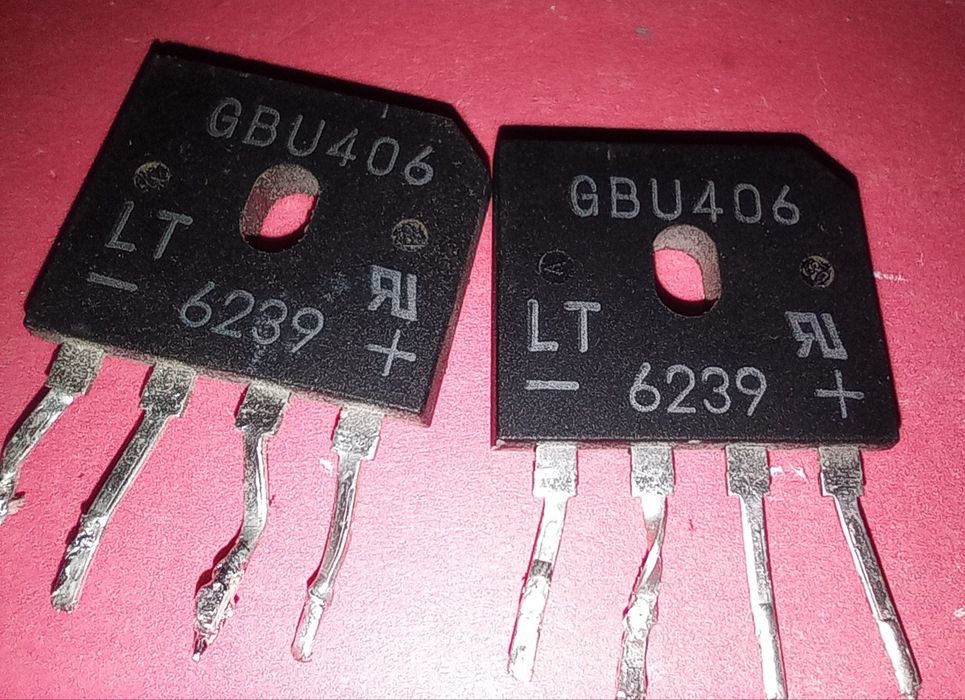 Лот 7 шт диодный мост GBU606, GBU605, GBU406