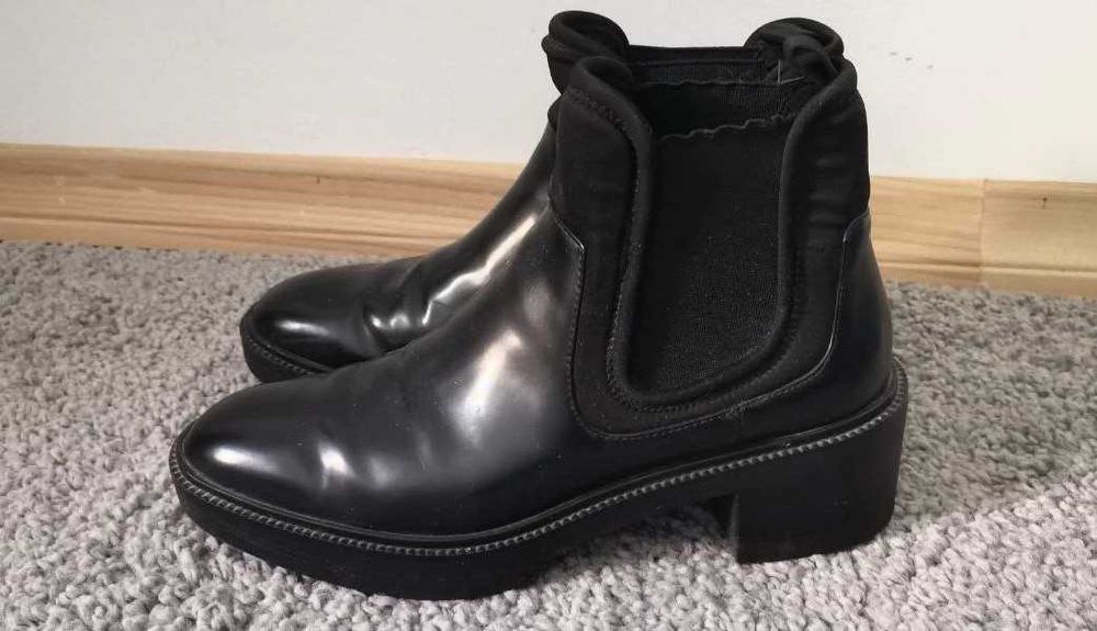 Чоботи лофери Zara 40 EU