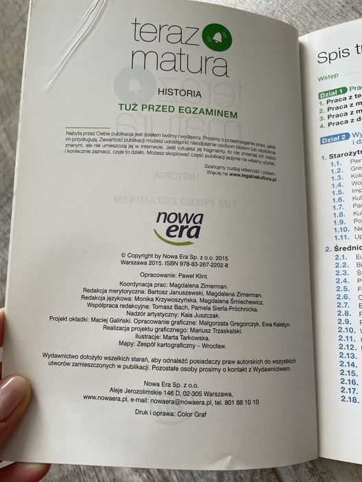 Teraz matura - historia