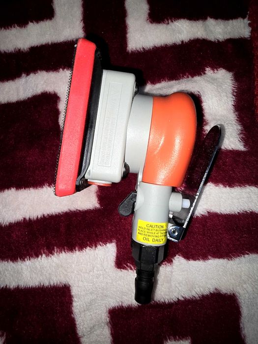 Máquina de lixar quadrados de ar Lixadeira pneumática Liga de aço