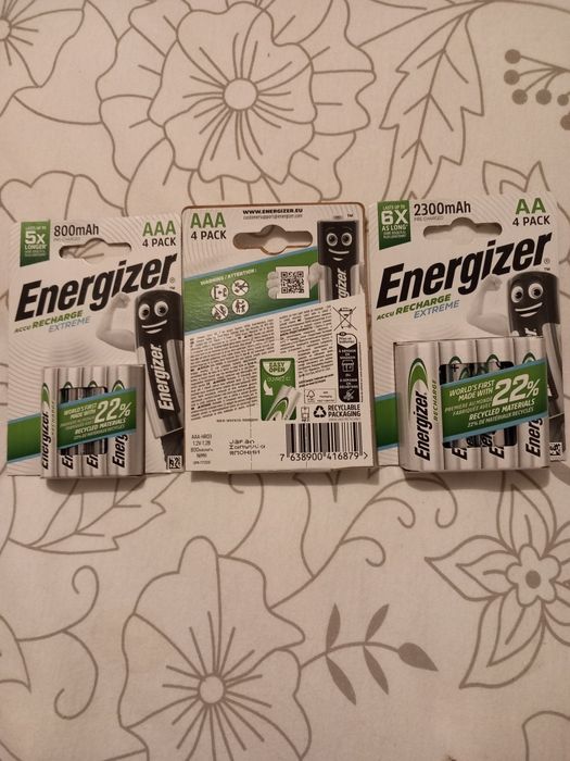 Продам аккумуляторы Duracell 2500.Energizer
