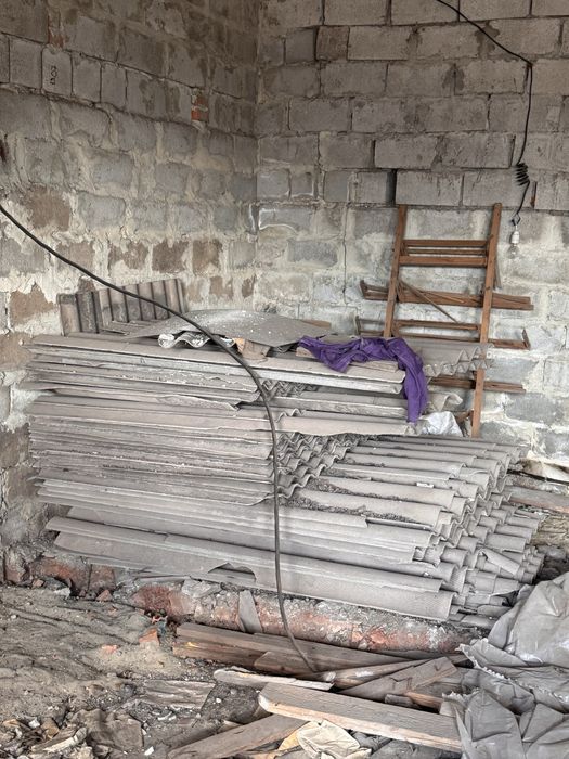 Продам шифер, шлакоблок б/у, самовивіз, Центрально міський район, Кривий Ріг, Ринок