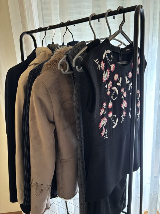 Casaco camurça com pêlo e forrado Salsa