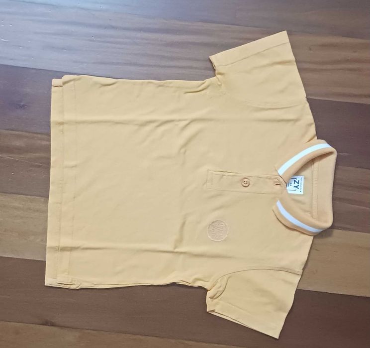 Conjunto de 3 polos e 3 t-shirts para criança - 3/4 anos