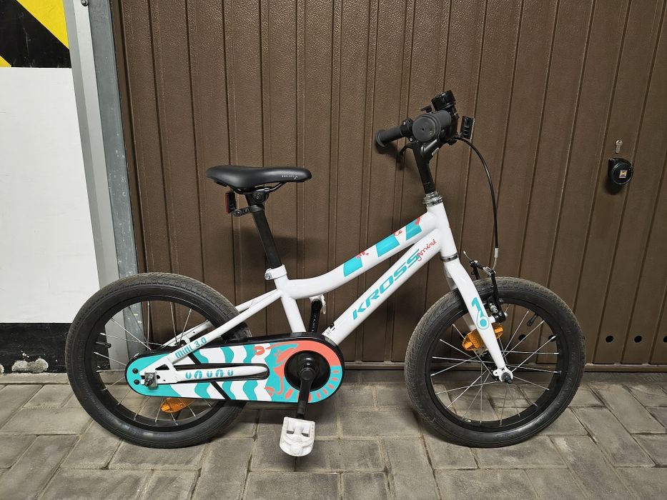 Rower Kross Junior 3.0, rama 16 cali, boczne kółka