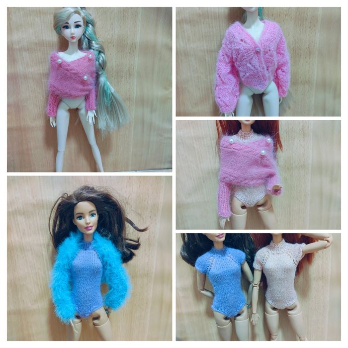 шикарнкя одежда для кукол 16, 12, 14, и тела 9 см , игрушки для кукол