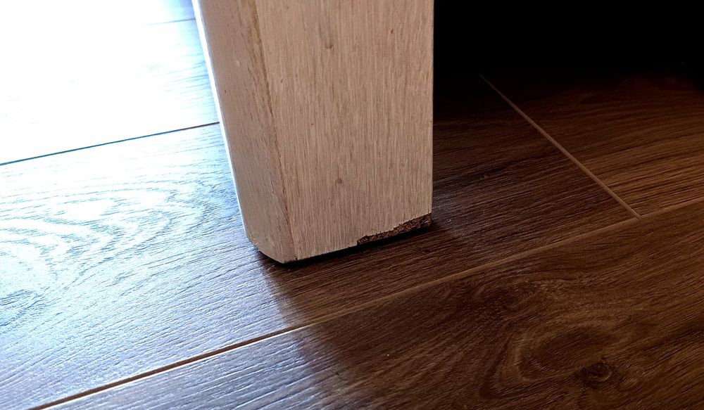 Witryna dąb bielony w stylu prowansalskim