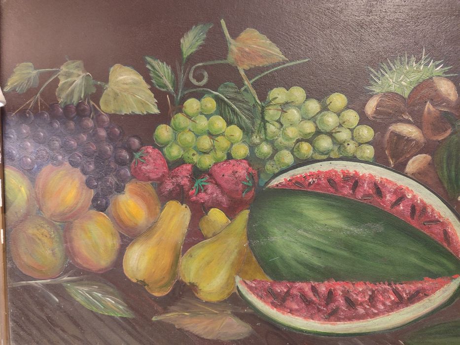 Pintura a óleo 109cmx59cm