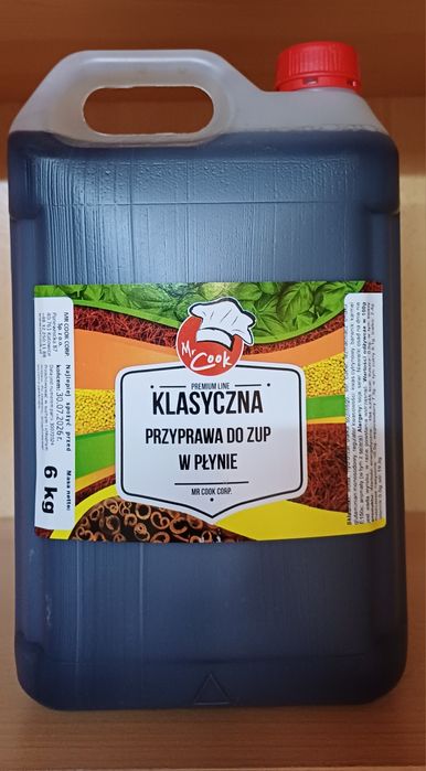 PRZYPRAWA KLASYCZNA do zup i sosów w płynie 6 kg