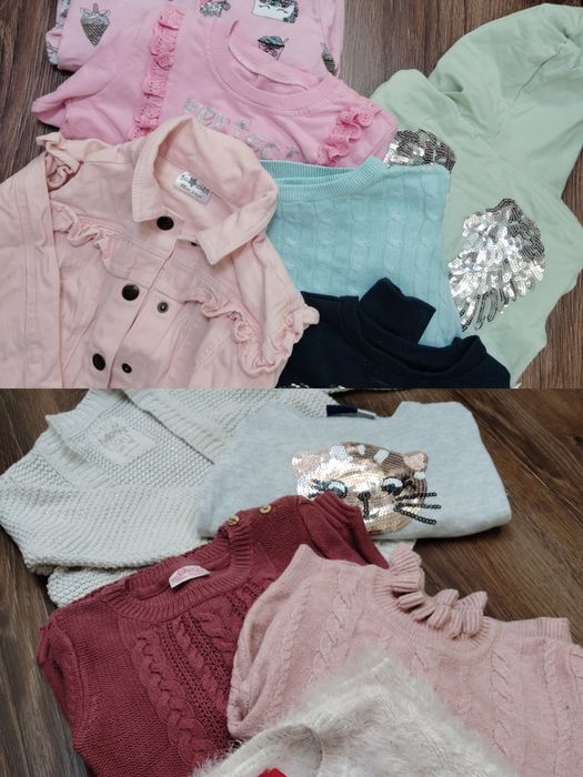 Paka ubranek 98 ubranka dla dziewczynki