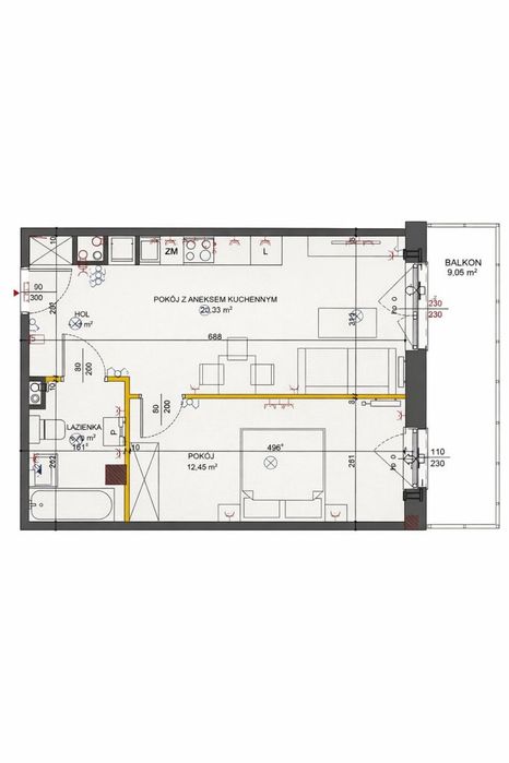 Rezerwacja! Białołęka | nowe 2 pokoje 37 m² | balkon 9 m² | parking