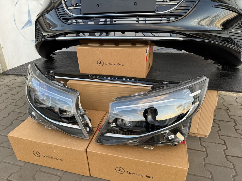 Бампер Vito V-class W447 фара фари мультибім multibiem рестайлинг з 2024 року Віто Веклас Метріс