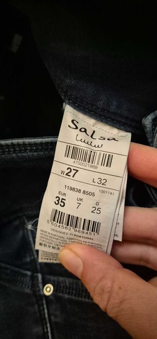 Calças Ganga Salsa PushUp Mystery - Tam 27/ XS