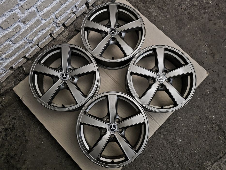 Диски R17 5x112 Mercedes | Original | Germany | Рідна фарба | Графіт