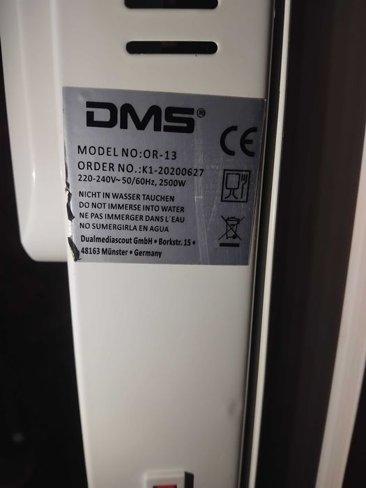 Aquecimento eletrônico de DMS