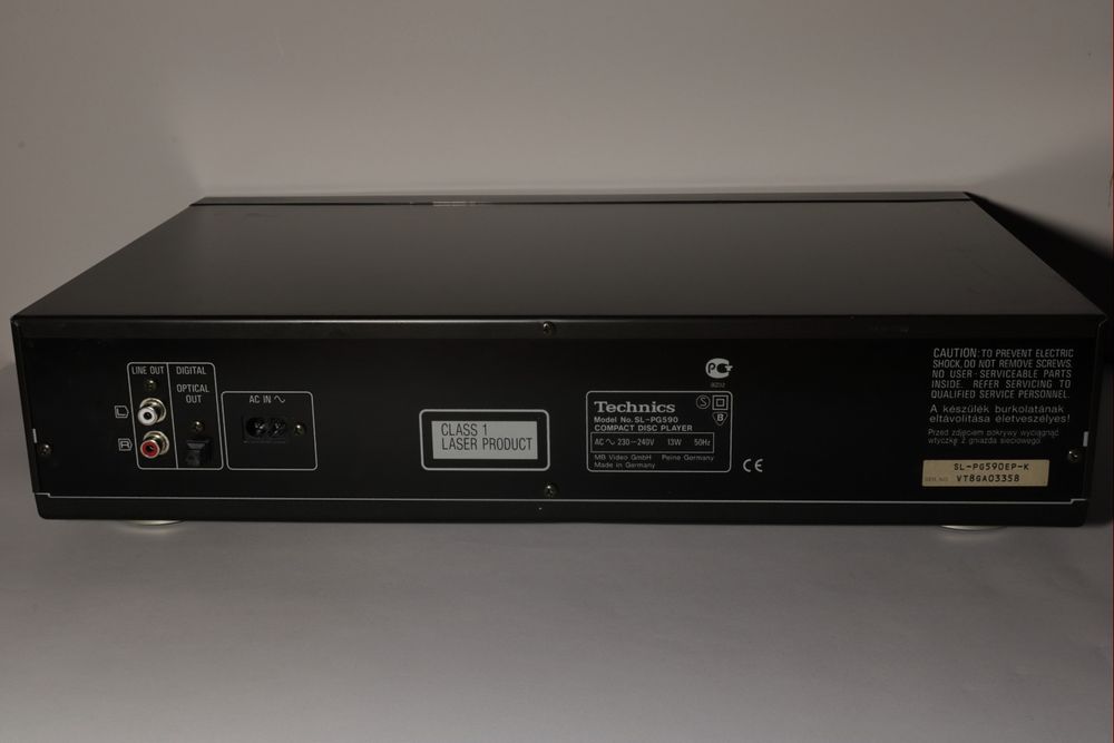 Technics sl-pg590 odtwarzacz CD