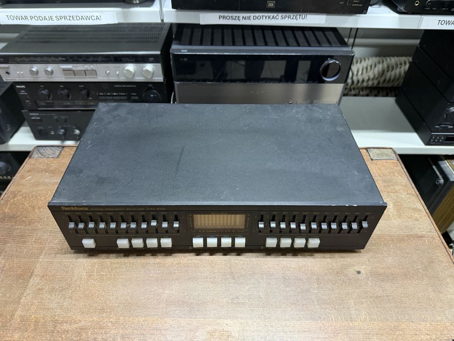 ‼️Renkforce HVEA-8700 - Uszkodzony korektor graficzny, Equalizer, Audio Room