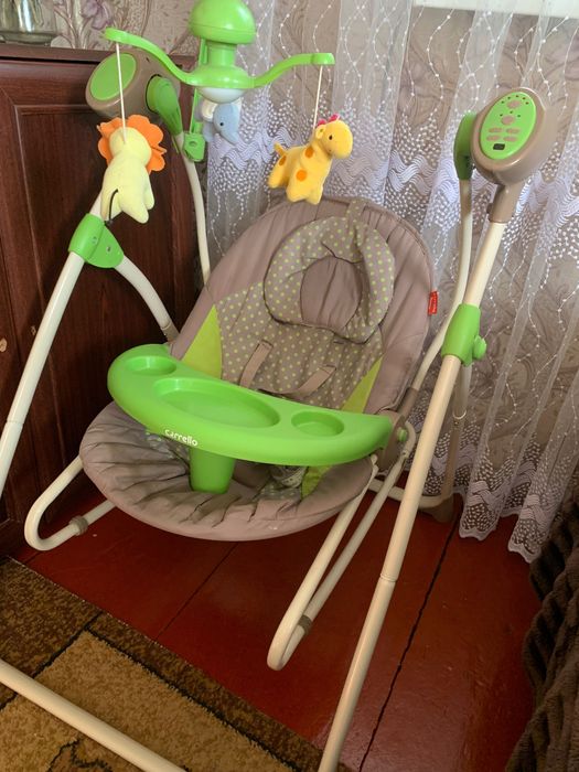 Шезлонг-гойдалка Carrello Nanny