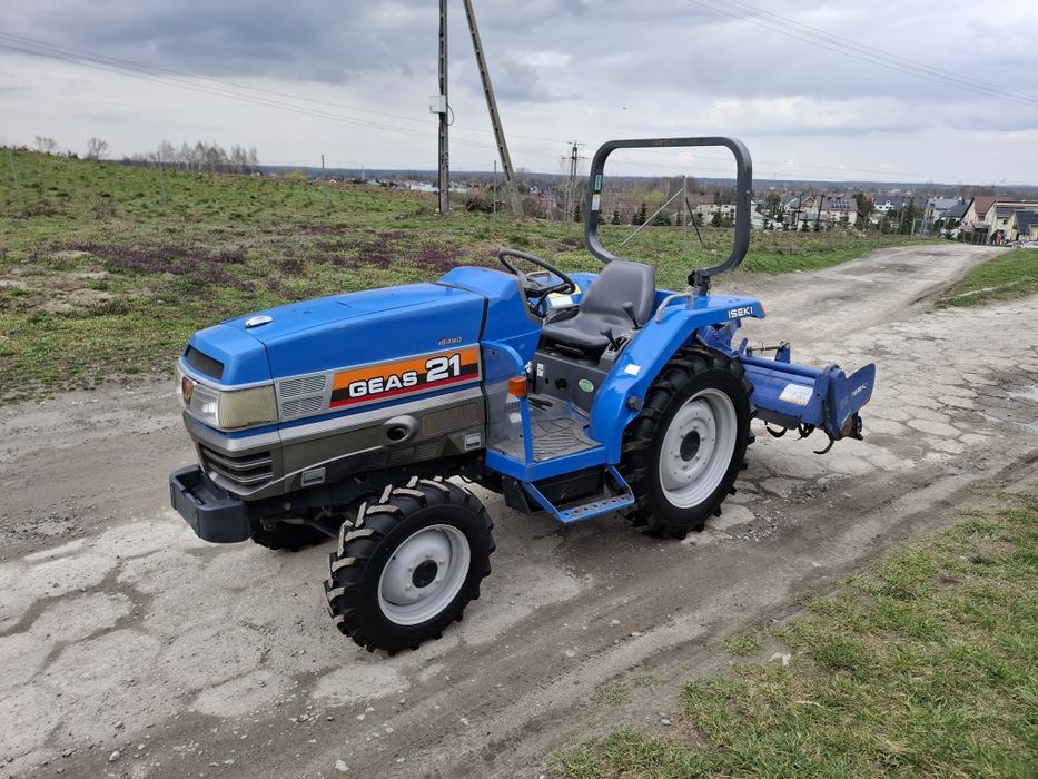 Traktorek japoński 4x4 Iseki Geas 21 śliczny wspomaganie rewers