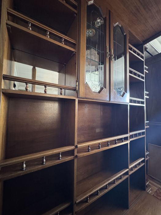 Móvel de bar vintage em madeira maciça, c cerca de 40/50 anos p/ venda