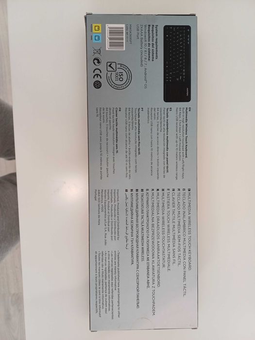 Teclado MITSAI Touch Q500 (Wireless - Idioma Português)