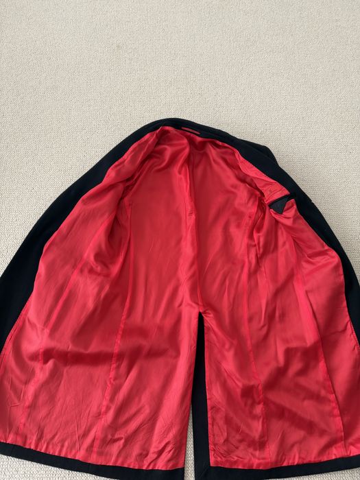 Sobretudo caxemira Carolina Herrera azul escuro tamanho M