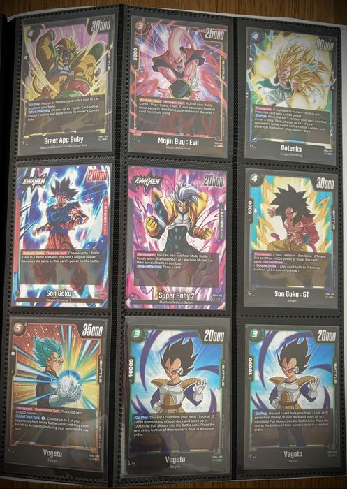 Vendo ou troco cartas Dragon Ball Super card game